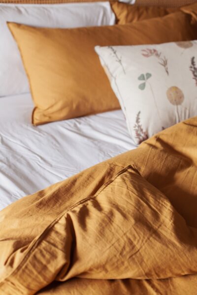 Bellisima Bedding in Ochre