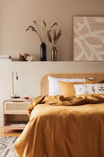 Bellisima Bedding in Ochre