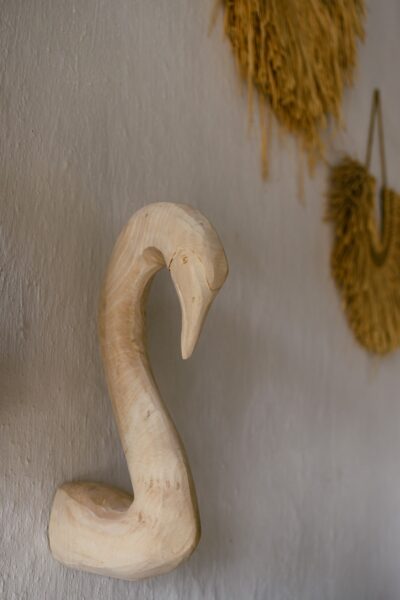 Wooden animal heads- Bird