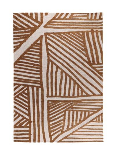Crossover rug in Salted Caramel