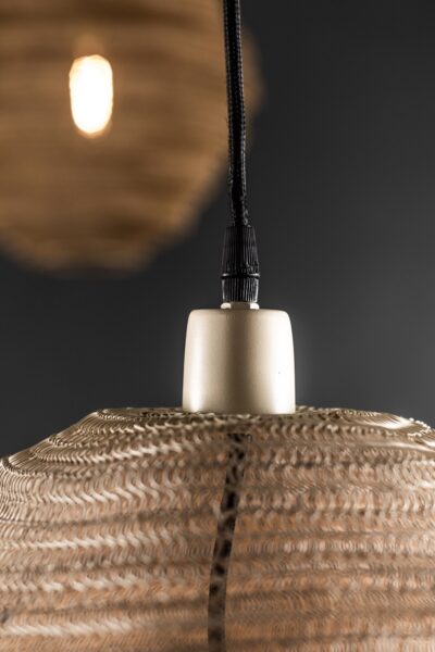 Large Lampara Mesh Pendant in Sand