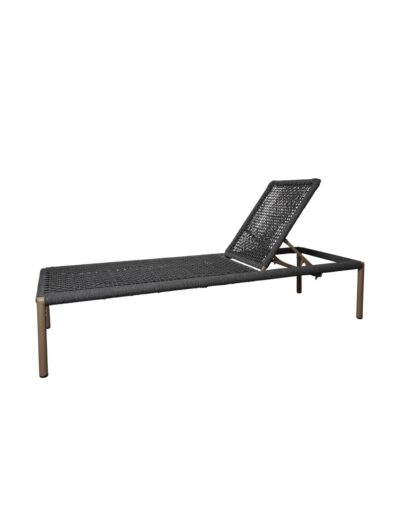 Sahara Outdoor lounger in Granite