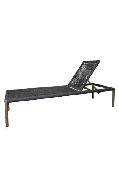 Sahara Outdoor lounger in Granite