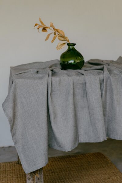 Tabi Linen Table Cloth in Herb