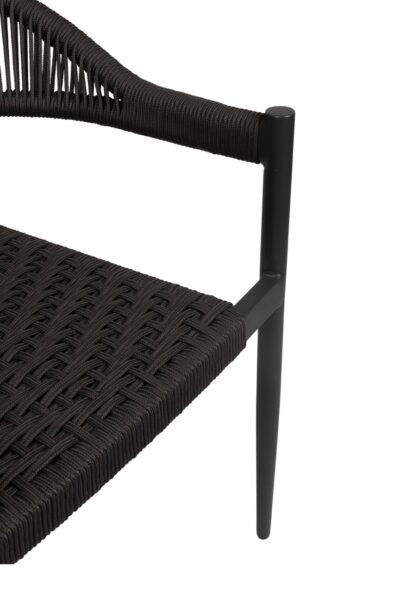 Iona Outdoor Dining Chair in Slate - Image 3