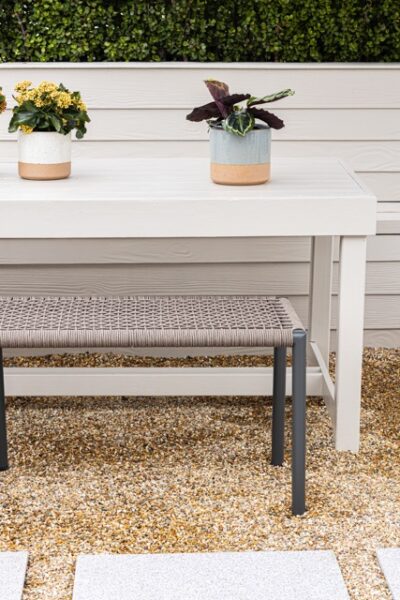 Kasai Bench in Stone
