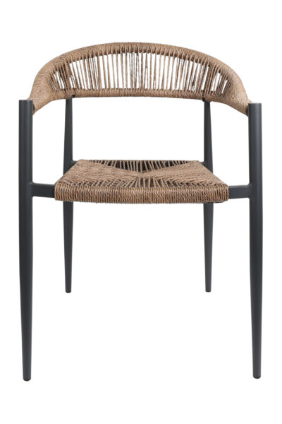 Zion Stackable Outdoor Chair in Tawny
