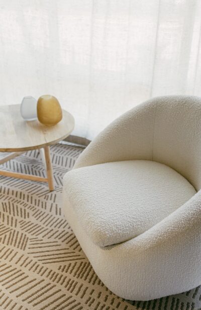 Obsession Swivel Chair in Picasso Cloud - Image 4