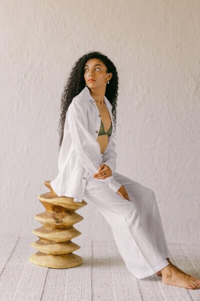 Dunaway Flares in White - Image 3